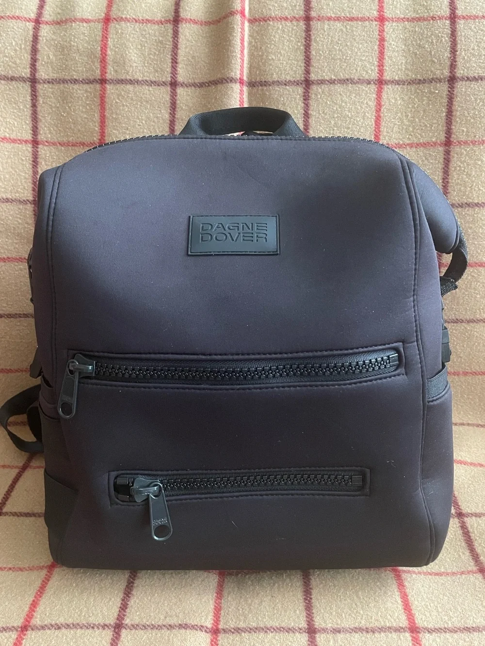 EUC Dagne Dover black diaper bag backpack excellent used condition